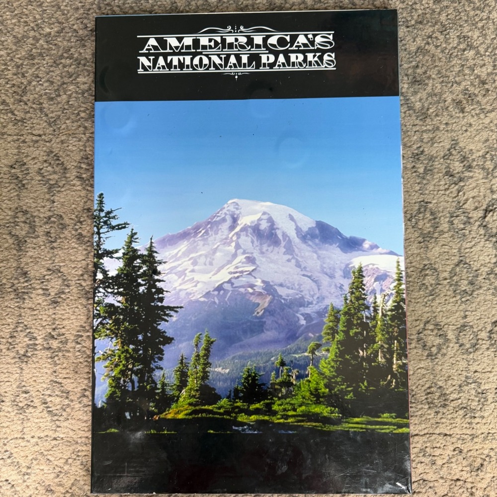 Americas National Parks Quarter Collector Map Folder 25 Coins Included 2010-2021
